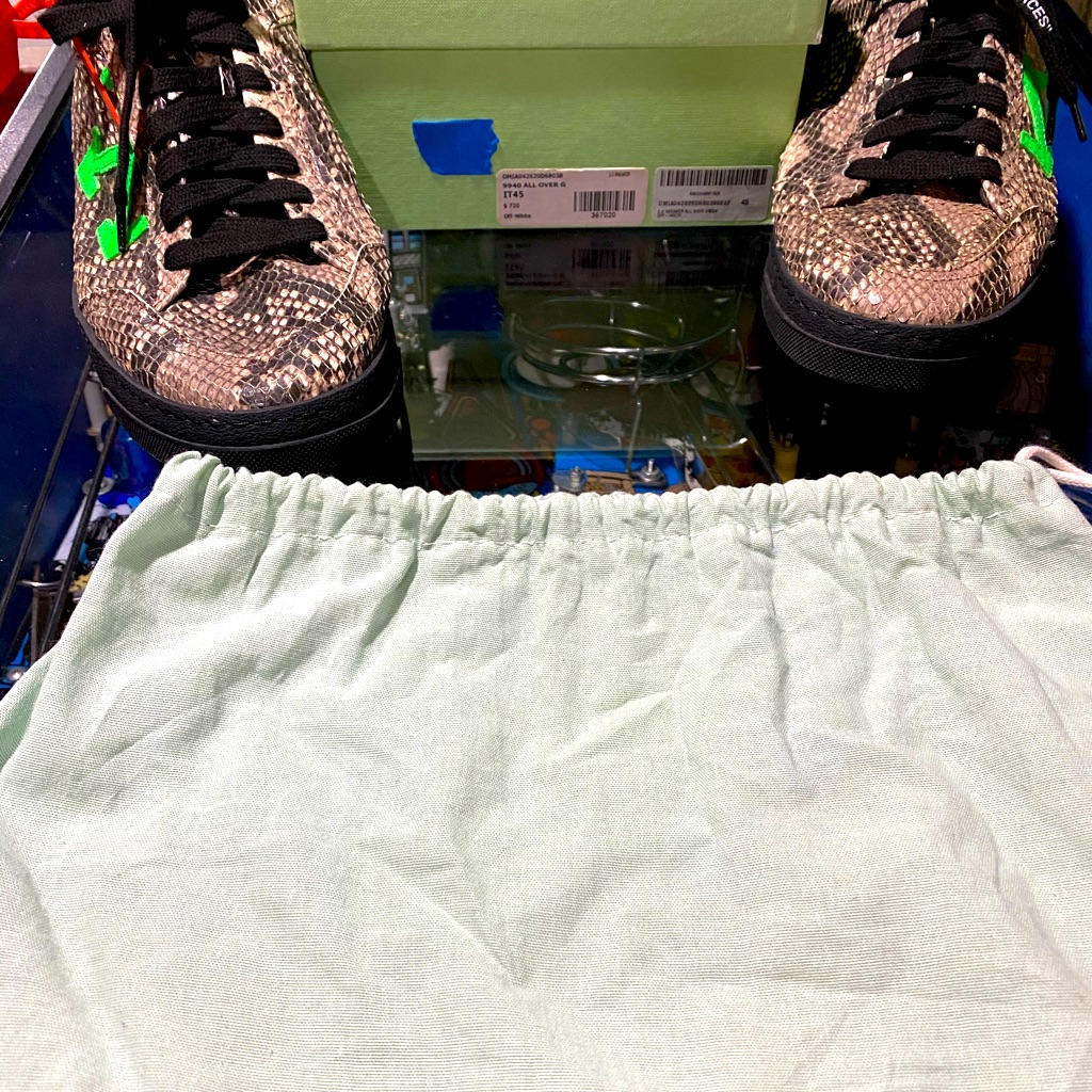 Off-White Python Sneakers